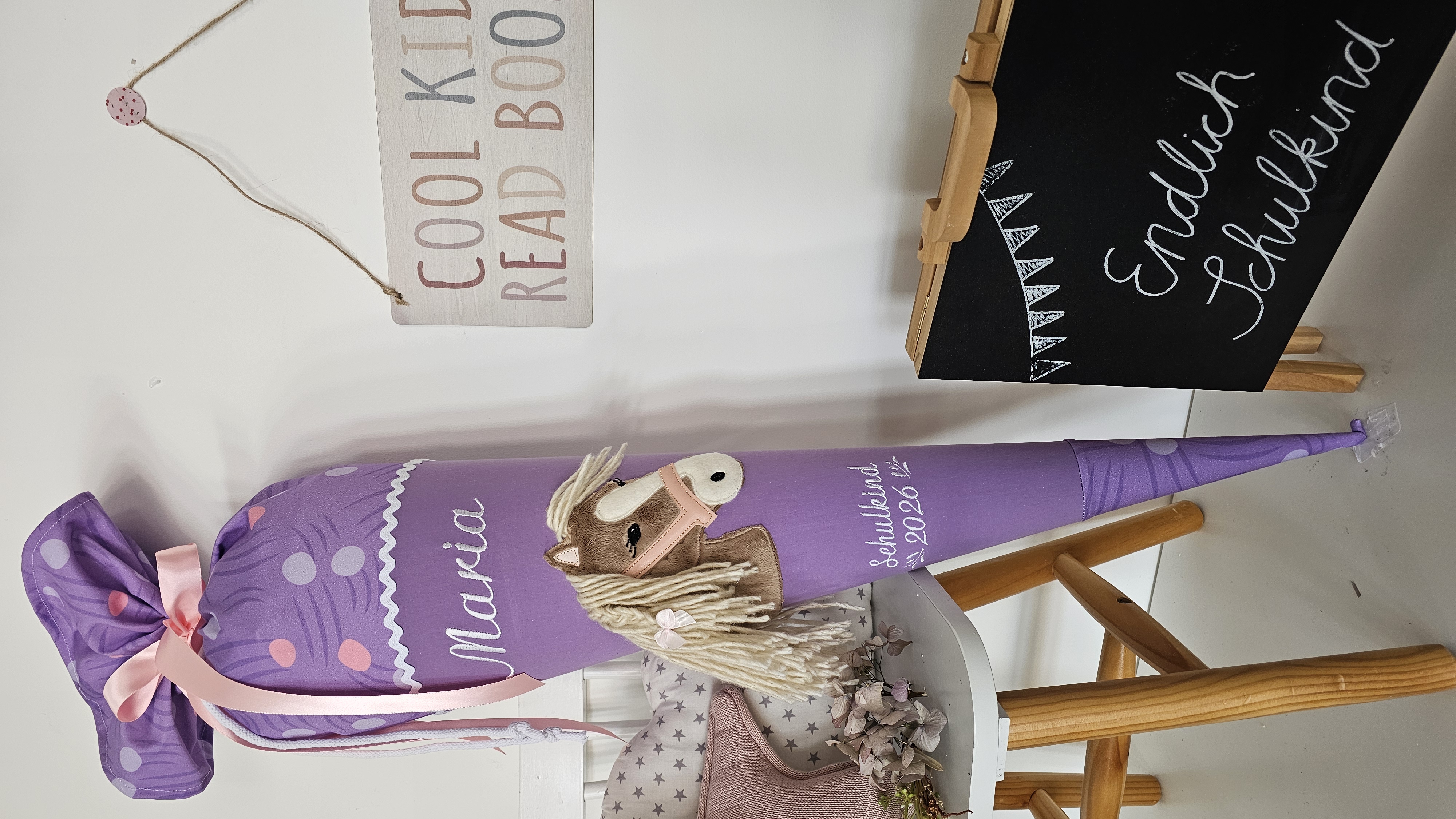 Schultüte Ponybäradies  Pferd | atelier-kleeblatt.de | Jetzt Kaufen