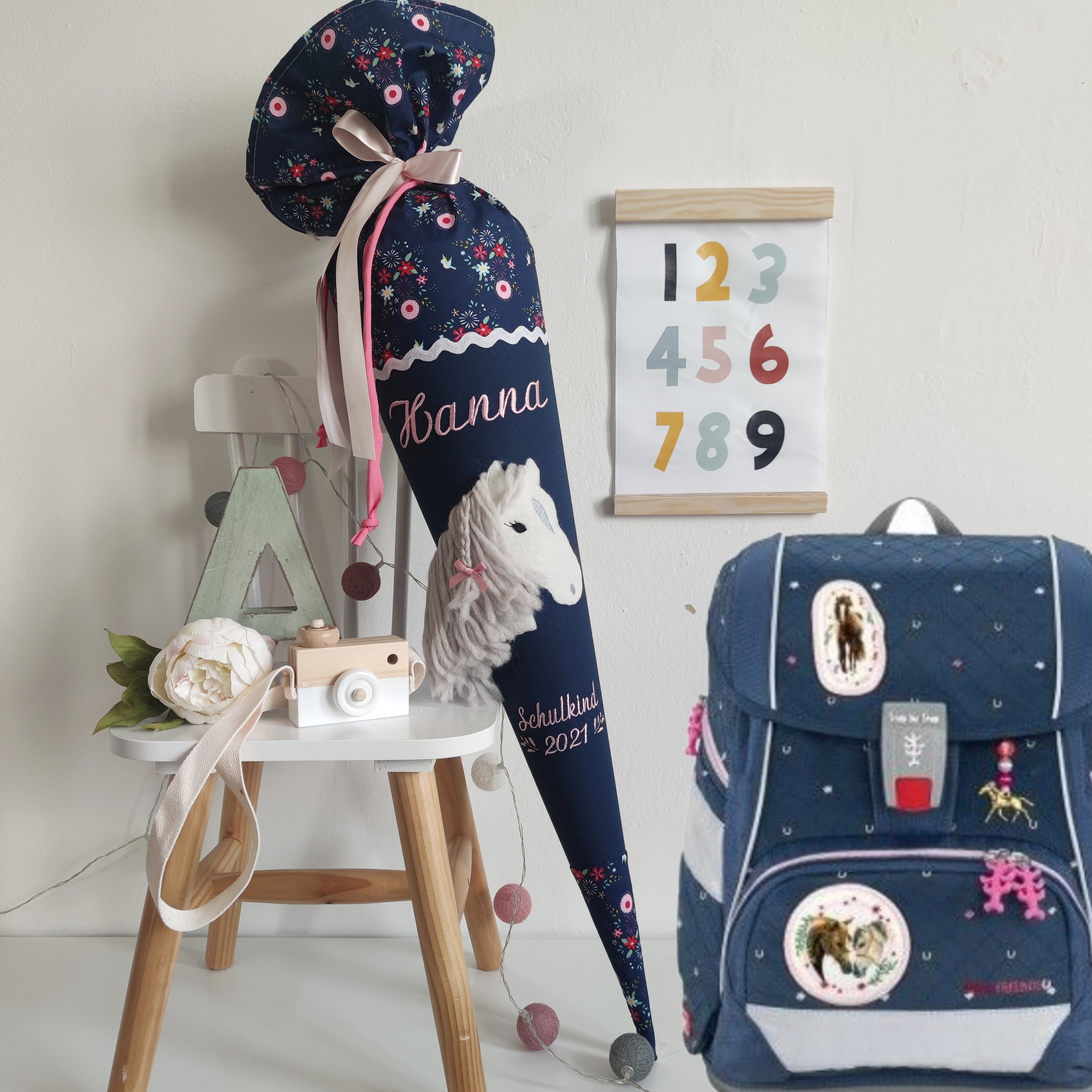 Schultüte Pferdefreunde | atelier-kleeblatt.de | Jetzt Kaufen